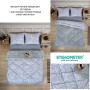 ETE HOMETEX ÇİFT KİŞİLİK LÜX WELSOFT YORGAN 195X215CM ZEBRA GRİ 8696474231950